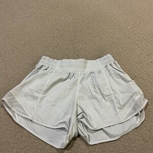 Lululemon Athletica Light Gray Athletic Shorts